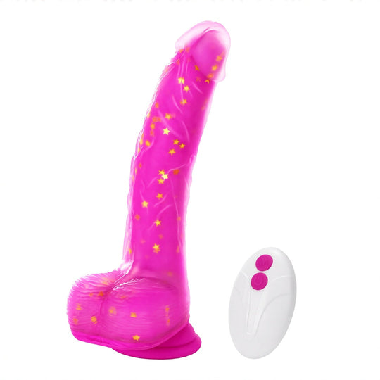 Tracy's Dog - JeliVoy Thrusting Dildo Jellyskin (Rose Red)
