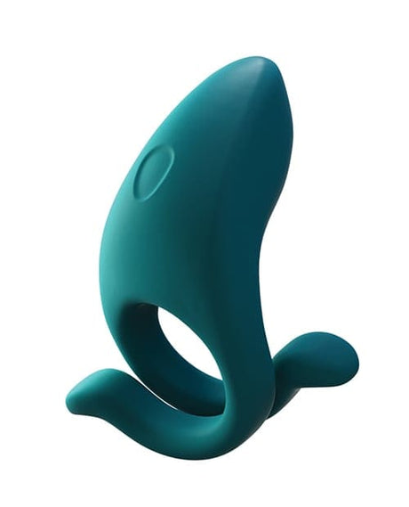 Dame - Hug Adjustable Vibrating Couples Cock Ring (Green) DP1009 CherryAffairs