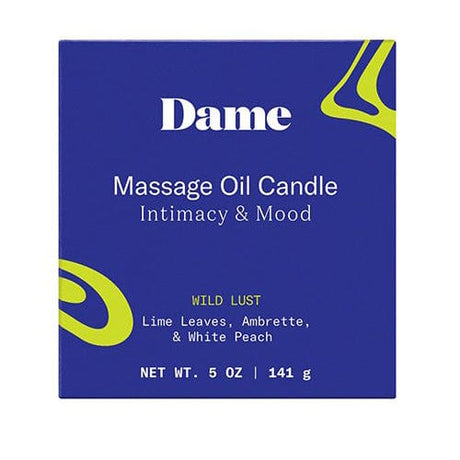 Dame - Massage Oil Candle Wild Lust DP1007 CherryAffairs