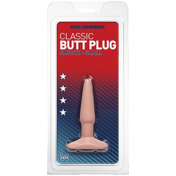 Doc Johnson - Classic Butt Plug Smooth - CherryAffairs.sg