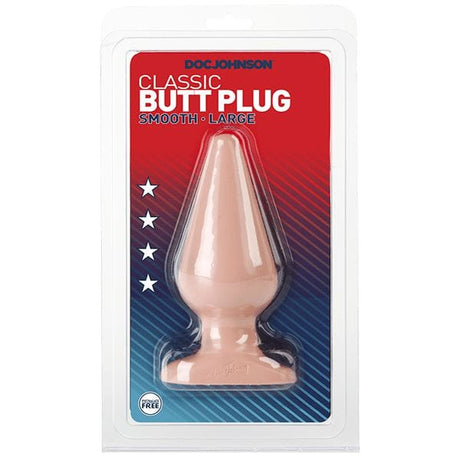 Doc Johnson - Classic Butt Plug Smooth - CherryAffairs.sg