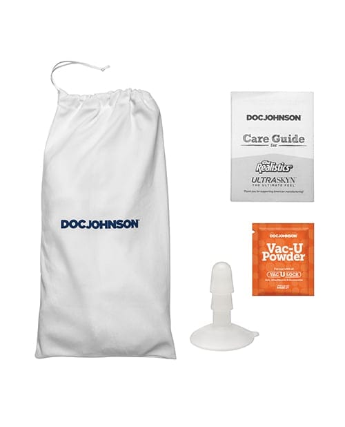 Doc Johnson - Signature Realistic Dildos Mr. Marcus 9" Realistic Dildo & Balls withRemovable Vac-U-Lock Suction Cup DJ1198 CherryAffairs