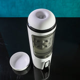 Evolved - Gender X Get Your Stroke On Thursting Vibrating Masturbator (White) EV1174 CherryAffairs