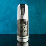 Evolved - Gender X Get Your Stroke On Thursting Vibrating Masturbator (White) EV1174 CherryAffairs