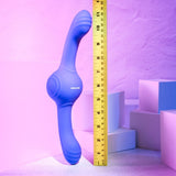 Evolved - Our Gyro Vibe Vibrating Double Dildo (Blue) EV1152 CherryAffairs