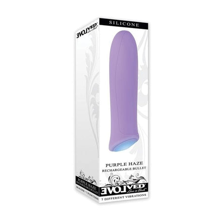 Evolved - Purple Haze Rechargeable Bullet Vibrator (Purple) EV1226 CherryAffairs