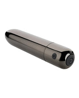 Evolved - Real Simple Rechargeable Bullet Vibrator (Black Chrome) EV1227 CherryAffairs