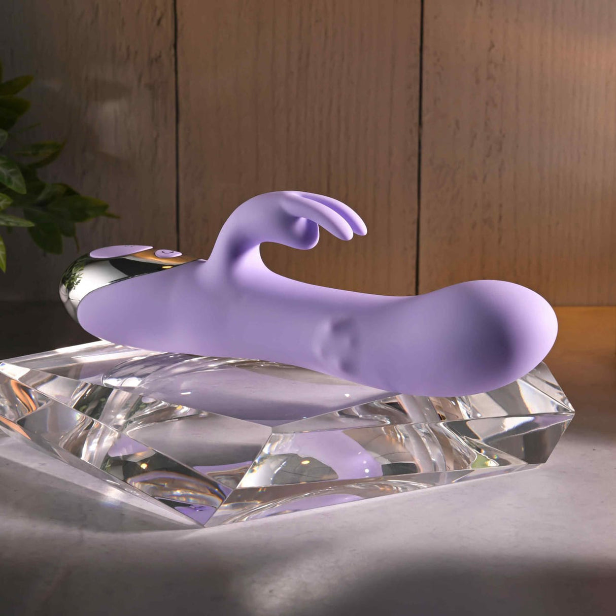 Evolved - Spinderella Rotating Rabbit Vibrator (Purple) EV1216 CherryAffairs