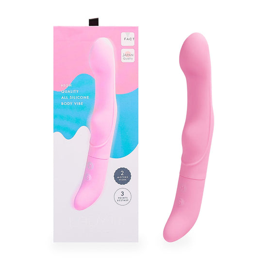 FACT - Máy rung điểm G bằng silicone Lady Japan