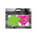 Fantasy Lingerie - Fashion Pasties Set Pack of 2 UV Reactive Neon Lace Pasties  Multi Colour 657447305849 Costumes
