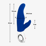 Fun Factory - Lady Bi Rabbit Vibrator (Purple) FF1206 CherryAffairs