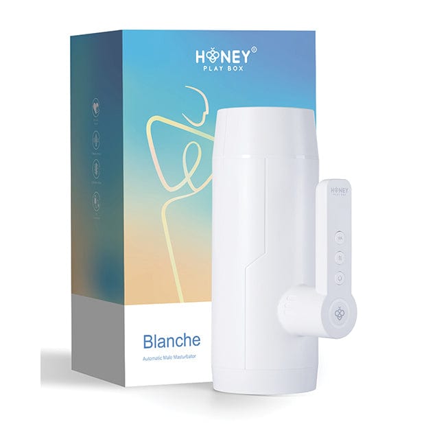 Honey Play Box - Blanche Thrusting Blowjob Male Masturbator (White) OT1230 CherryAffairs