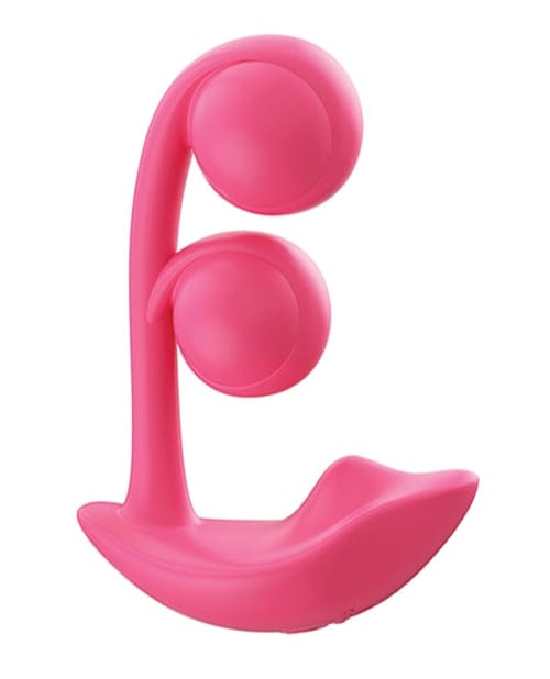 Honey Play Box - Melody Twin Balls Dual-Action Rabbit Vibrator (Pink) OT1314 CherryAffairs