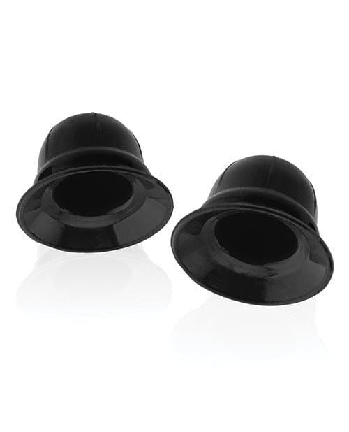 Hunky Junk - Nano Nips Silicone Nipple Suction Set (Black) OX1068 CherryAffairs