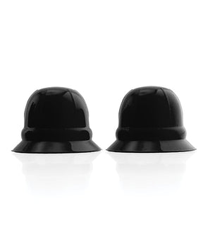 Hunky Junk - Nano Nips Silicone Nipple Suction Set (Black) OX1068 CherryAffairs
