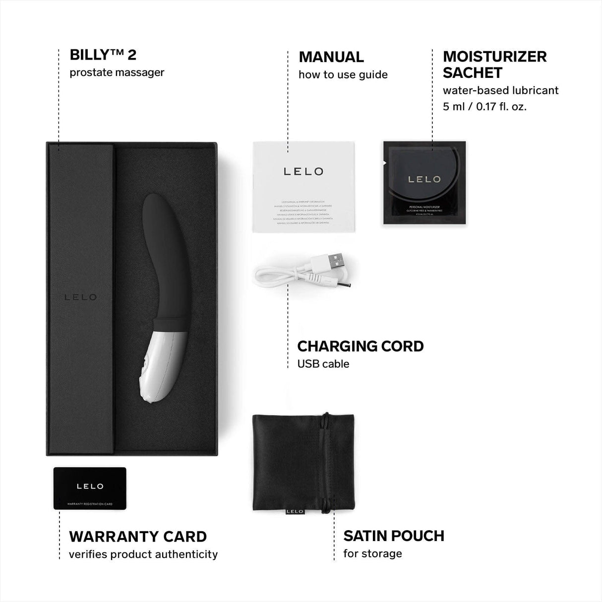 LELO - Billy 2 Prostate Massager CherryAffairs