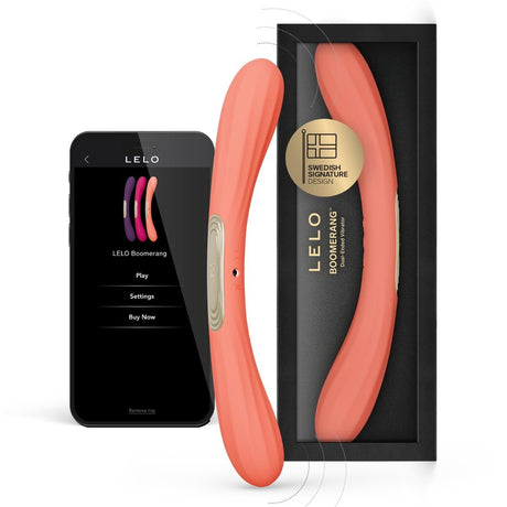 LELO - Boomerang App Controlled Dual Ended Vibrator CherryAffairs