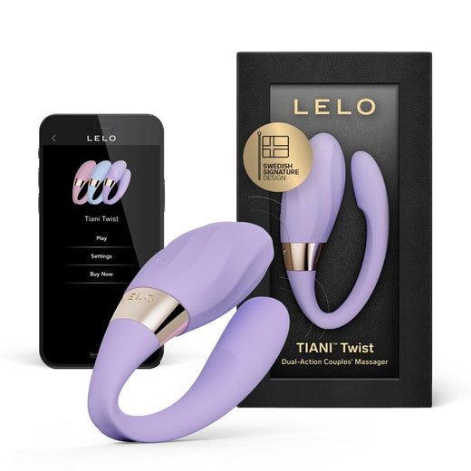 LELO - Tiani Twist Máy Massage Đôi Điều Khiển Qua Ứng Dụng Cho Cặp Đôi
