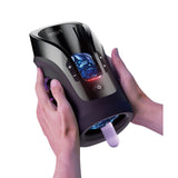Leten - Cannon King Mini Automatic Thrusting Masturbator Luxury Edition (Black) LET1036 CherryAffairs