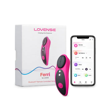 Lovense - Ferri Máy Rung Đồ Lót Điều Khiển Qua Ứng Dụng (Màu Hồng)