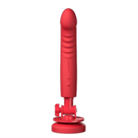 Lovense - Dương vật giả có cốc hút rung điều khiển qua app Mission 2 (Đỏ)