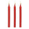 Master Series - Fetish Drip Candles Set of 3  Red 848518036469 Massage Candle