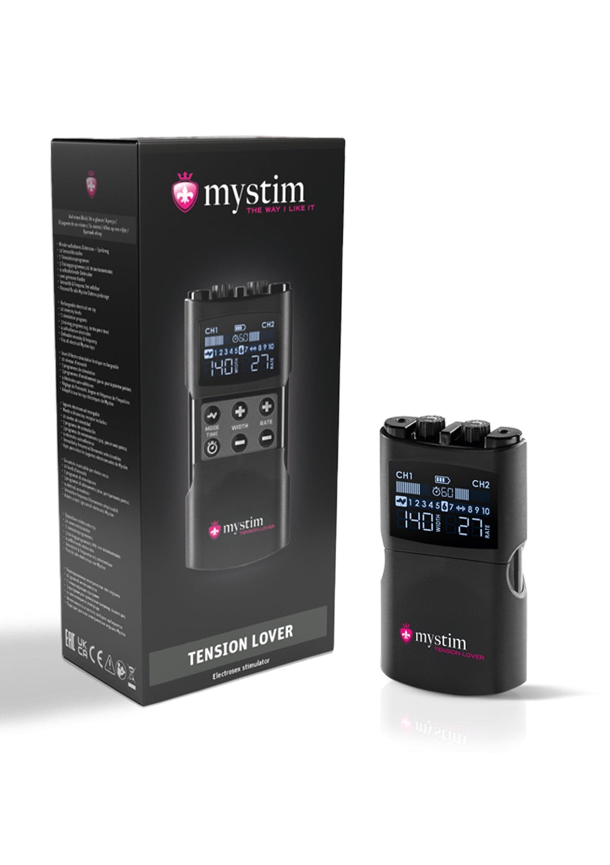 Mystim - Tension Lover 2 Rechargeable MTM1041 CherryAffairs