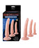 Nasstoys - Trio Deluxe Suction Dildo Training Set (Beige) NST1028 CherryAffairs