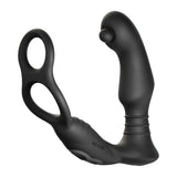 Nexus - Simul8 Orbit Edition Dual Prostate and Perineum Cock and Ball Toy (Black) NE1083 CherryAffairs
