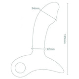 Nexus -  Sparta Stroking Motion Prostate Massager (Black) NE1086 CherryAffairs