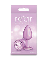 NS Novelties - Rear Asset Small Iridescent Aluminium Anal Plug (Pink) NS1173 CherryAffairs