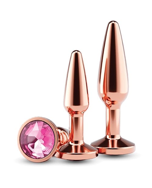 NS Novelties - Rear Assets Tapered Metal Anal Plug Training Set CherryAffairs