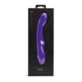 Nu Sensuelle - Vivi Double Tapping Vibe G Spot Vibrator (Deep Purple) NU1039 CherryAffairs