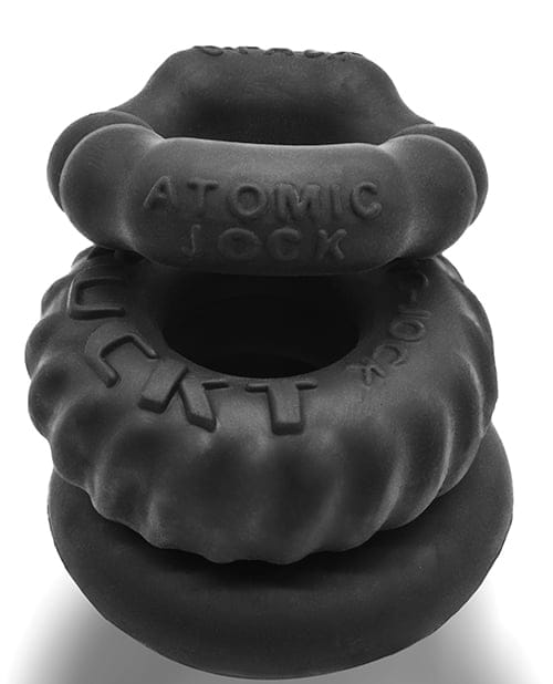 Oxballs - Bonemaker Night Edition Three-Piece Cock Ring Set OX1058 CherryAffairs