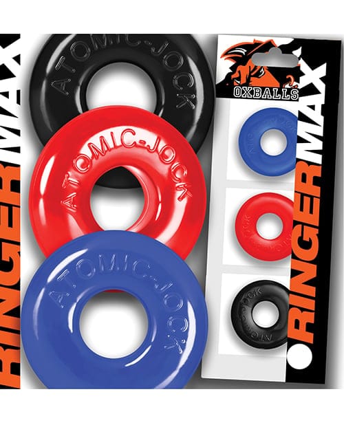 Oxballs - Ringer Max Three-Piece Stretch Cock Ring Set CherryAffairs