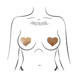 Pastease - Basic Liquid Heart Pasties Nipple Covers CherryAffairs