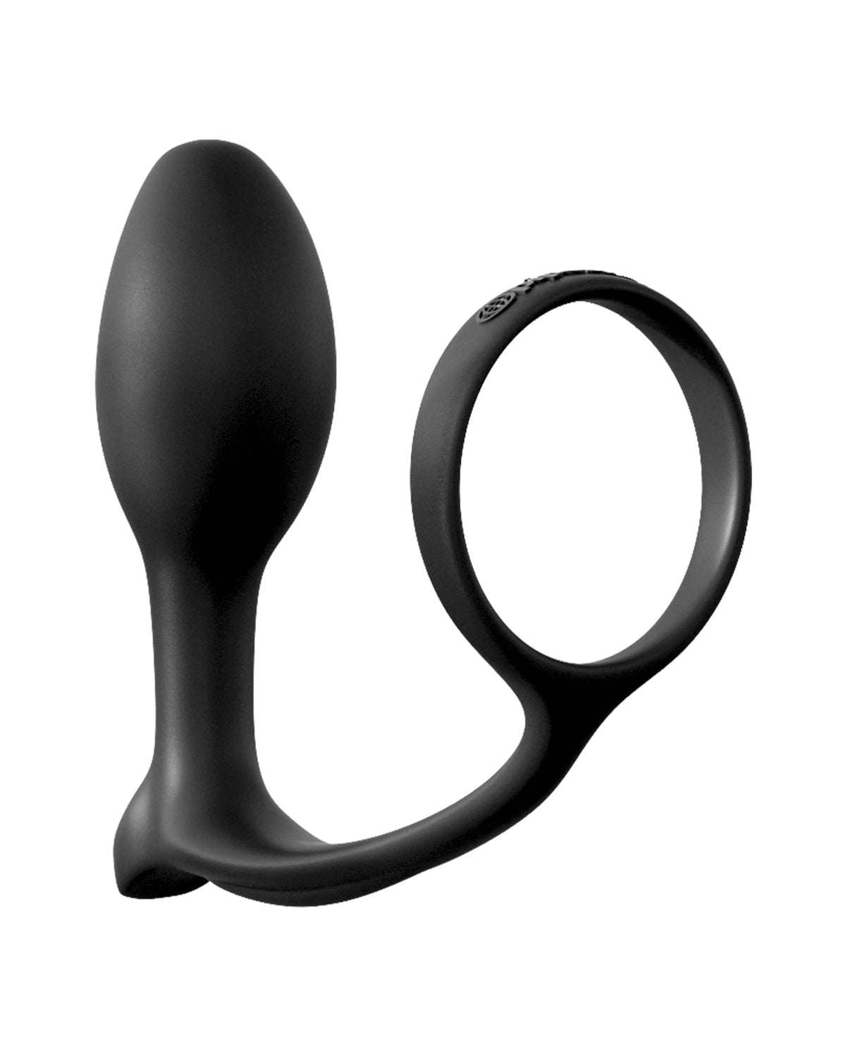 Pipedream - Anal Fantasy Ass-Gasm Beginners Silicone Cock Ring & Anal Plug (Black) PD2051 CherryAffairs