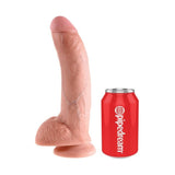 Pipedream - King Cock Realistic Suction Cup Dildo with Balls (Beige) PD2065 CherryAffairs