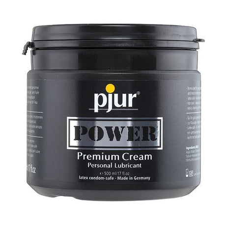 Pjur - Power Premium Cream Water Silicone Personal Lubricant - CherryAffairs.sg