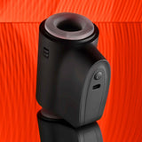 Playboy - Come Along Vibrating Travel Stroker Masturbator (Black) PLB1026 CherryAffairs