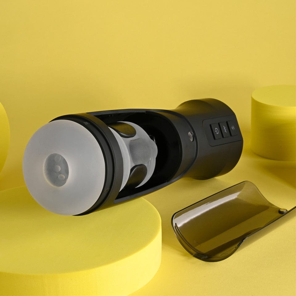 Playboy - End Game Warming Stroker Masturbator (Black) PLB1019 CherryAffairs