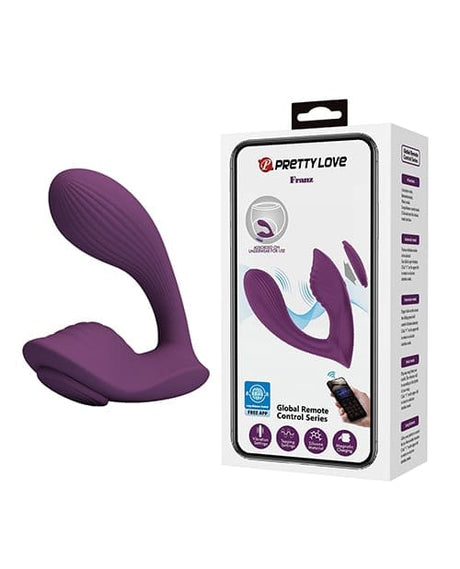 Pretty Love - Franz Magnetic App-Controlled Panty Vibrator (Purple) PL1159 CherryAffairs