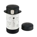 Richell - 2 Way Stainless Steel Slim Water Bottle Mug Tumblr  Black 4945680200158 Baby Water Bottle