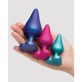 Romp - Luster Set of 3 Butt Silicone Anal Plug Set RM1030 CherryAffairs