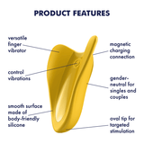 Satisfyer - High Fly Finger Vibrator CherryAffairs