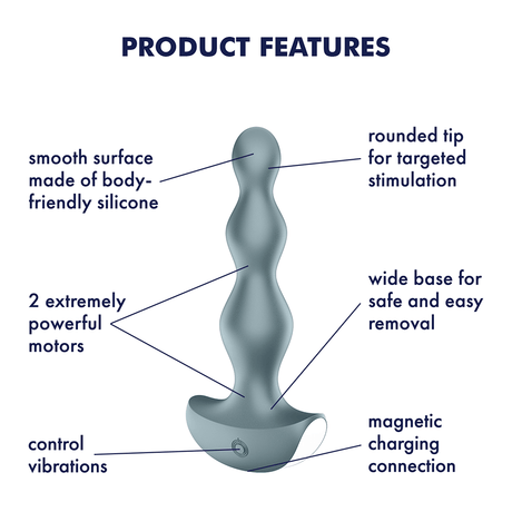 Satisfyer - Lolli Anal Plug 2 Vibrator CherryAffairs