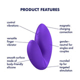 Satisfyer - Love Riot Finger Vibrator CherryAffairs