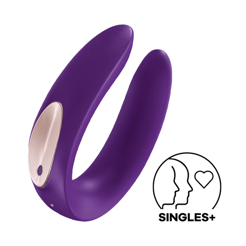Satisfyer - Máy Rung Cặp Đôi Partner Plus (Tím)