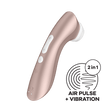 Satisfyer - Pro 2+ Air Pulse Vibration Rechargeable Clitoral Air Stimulator (Rose Gold) STF1050 CherryAffairs