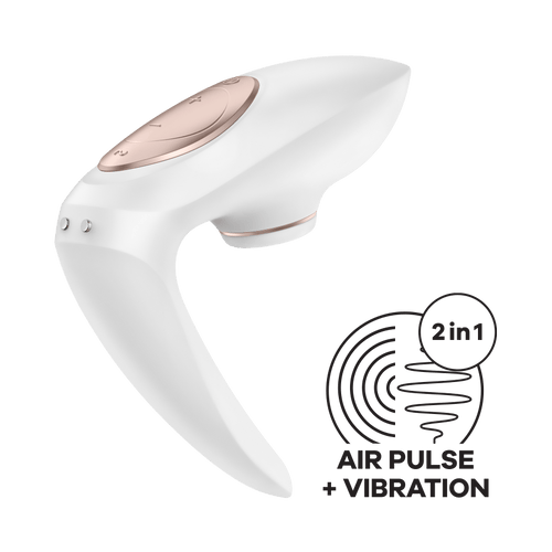 Satisfyer - Máy rung đôi Pro 4 (Màu trắng)